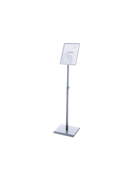 Expositor rocada de suelo magnetico rotativo 90 horizontal/vertical altura ajustable din a4