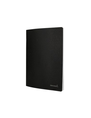 Libreta liderpapel tapa negra a4 80 hojas 60gr...
