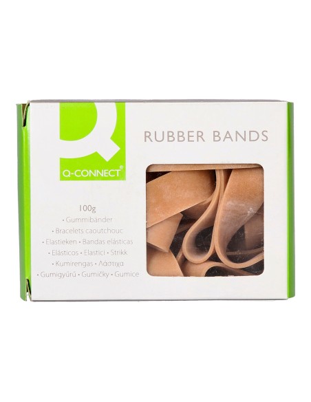 Bandas elasticas q-connect 100 gr 180 x 16 mm numero 18
