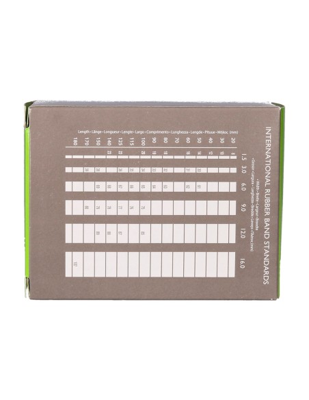 Gomillas elasticas q-connect 100 gr numero 12 120 x 2 mm