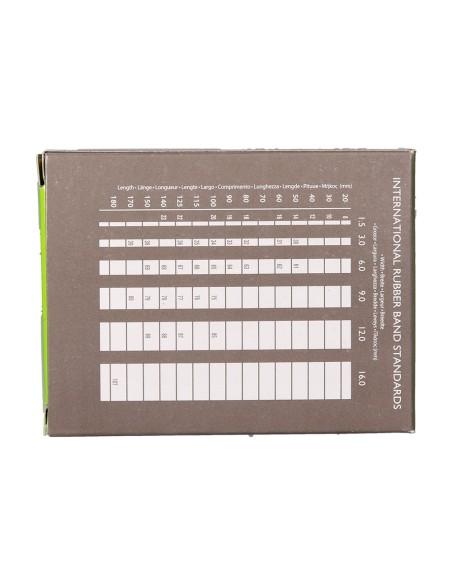 Gomillas elasticas q-connect 100 gr numero 10 100 x 2 mm