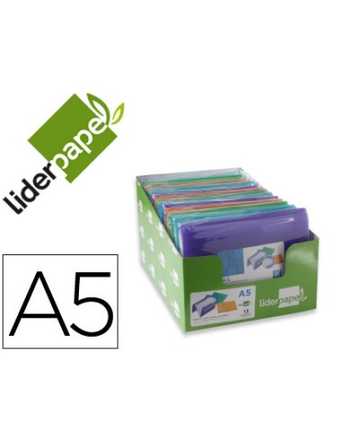 Carpeta liderpapel clasificadora fuelle din a5...