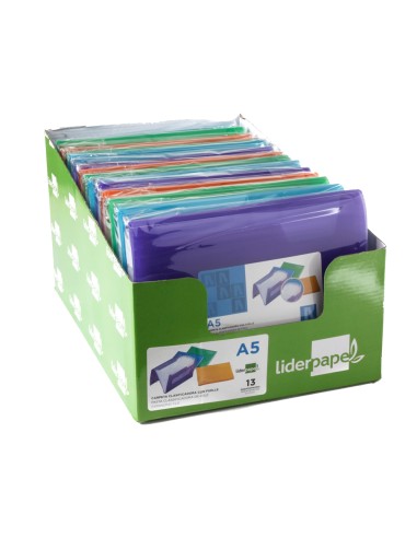 Carpeta liderpapel clasificadora fuelle din a5...