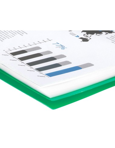 Carpeta liderpapel escaparate con espiral 40...
