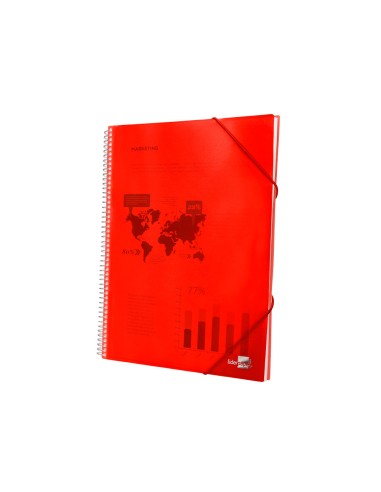 Carpeta liderpapel escaparate con espiral 30...