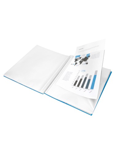 Carpeta liderpapel escaparate con espiral 10...
