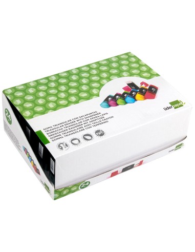 Goma de borrar liderpapel triangular con...