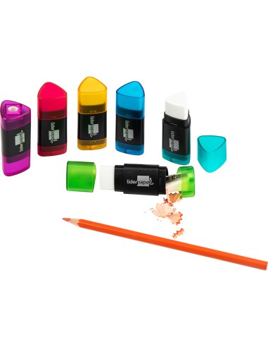 Goma de borrar liderpapel triangular con...