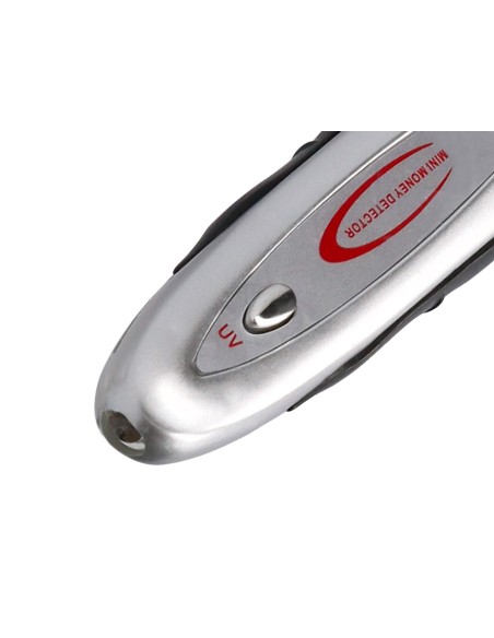 Detector q-connect de billetes falsos de bolsillo