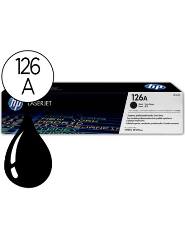 Toner hp laserjet cp1025 mfp m175a ce310a negro...
