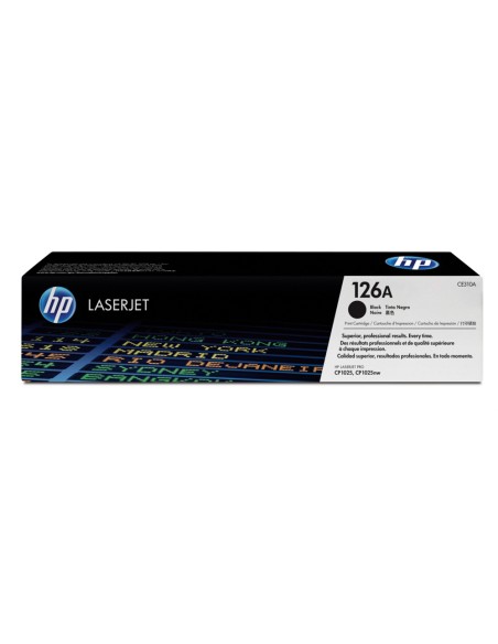 Toner hp laserjet cp1025 mfp m175a ce310a negro -1200 pag-