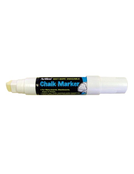Rotulador artline pizarra verde negra epw-12 mm color blanco