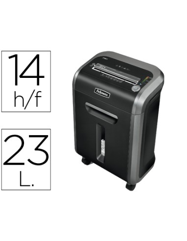Destructora de documentos fellowes ps-79ci...