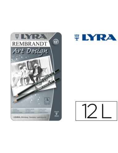 Lapices de grafito lyra rembrand art design...