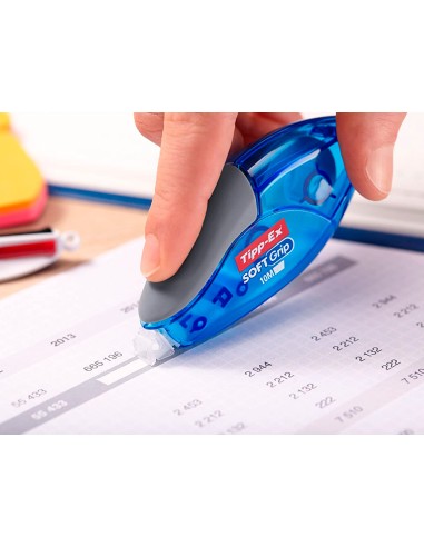 Corrector tipp-ex cinta soft grip 4,2 mm x 10 m
