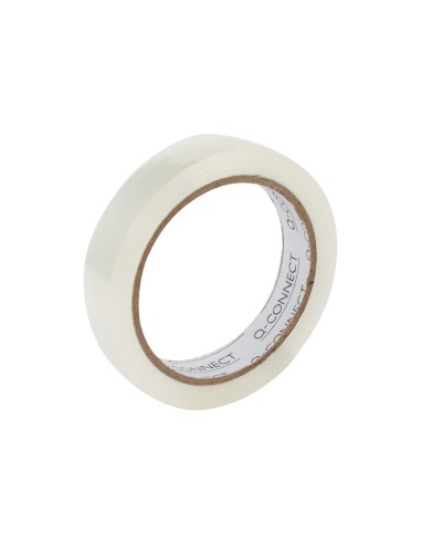 Cinta adhesiva q-connect transparente 66 m x 19...