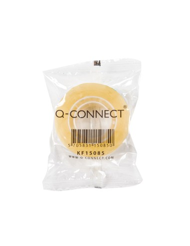 Cinta adhesiva q-connect transparente 33 m x 12...