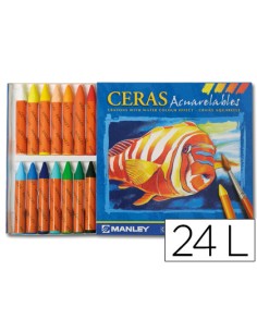 Lapices cera manley...