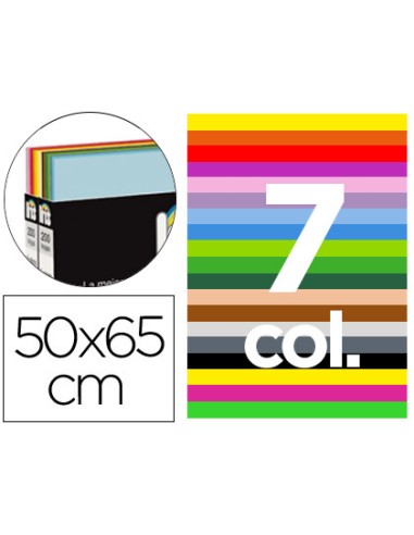 Cartulina guarro 50x65 contenido -b expositor...
