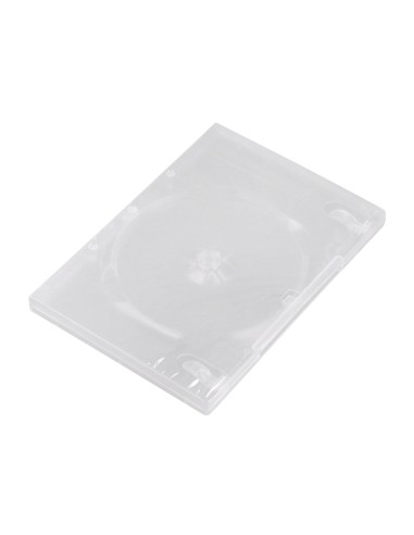 Caja dvd q-connect transparente pack de 5 unidades