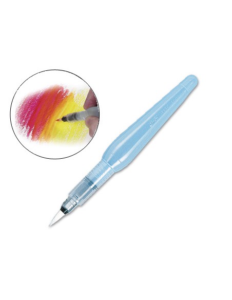 Pinceles pentel para productos acuarelables frh-m apto para acuarelas ceras y lapices acuarelables