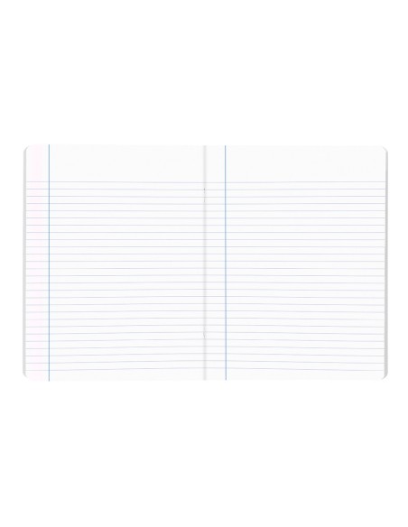 Libreta liderpapel smart a4 80 hojas 60g/m2 horizontal con doble margen
