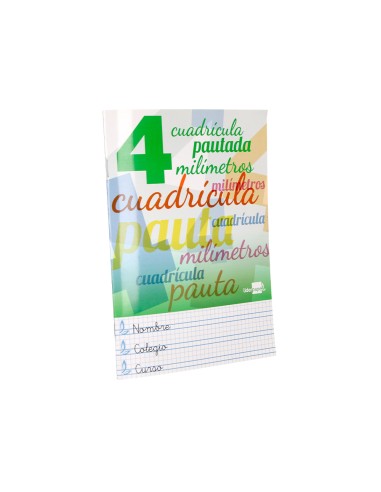 Libreta liderpapel pautaguia tapa cartoncillo...