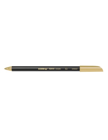 Rotulador edding punta fibra 1200 oro n. 53...