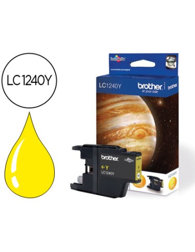 Ink-jet brother lc-1240y amarillo -600pag-...