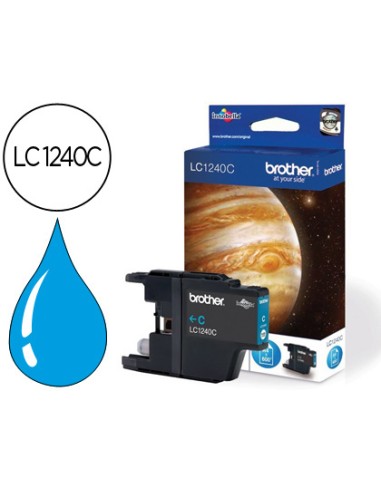 Ink-jet brother lc-1240c cian -600pag-...