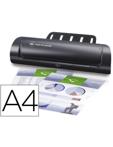 Plastificadora inspire din a4 2 rodillos hasta...