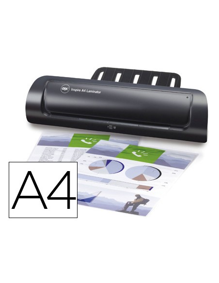 Plastificadora inspire din a4 2 rodillos hasta 125mc