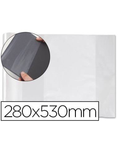 Forralibro pvc con solapa ajustable adhesivo...