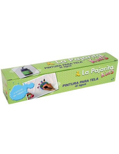 Pintura para tela la pajarita kids 25 ml caja...