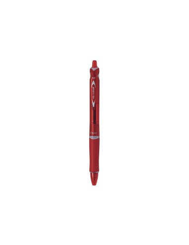 Boligrafo pilot acroball rojo tinta aceite...