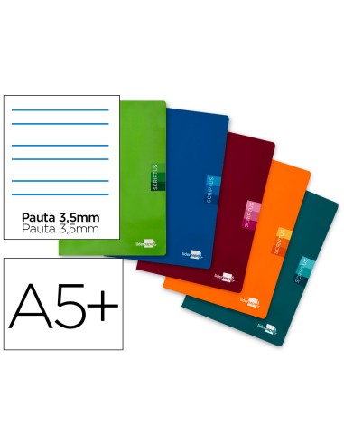 Libreta liderpapel scriptus a5 plus 48 hojas...