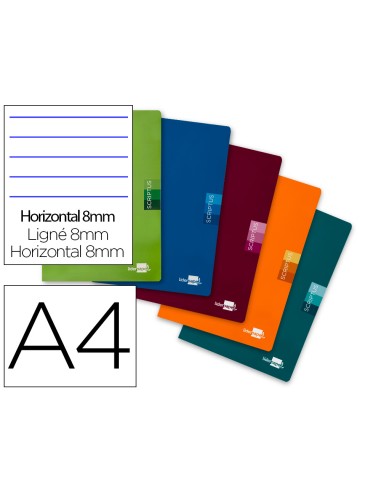 Libreta liderpapel scriptus a4 48 hojas 90gr...