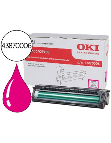 Tambor oki c5650/5750 magenta 20000 paginas