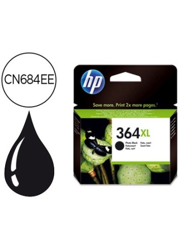 Ink-jet hp 364xl negro photosmart premium -...