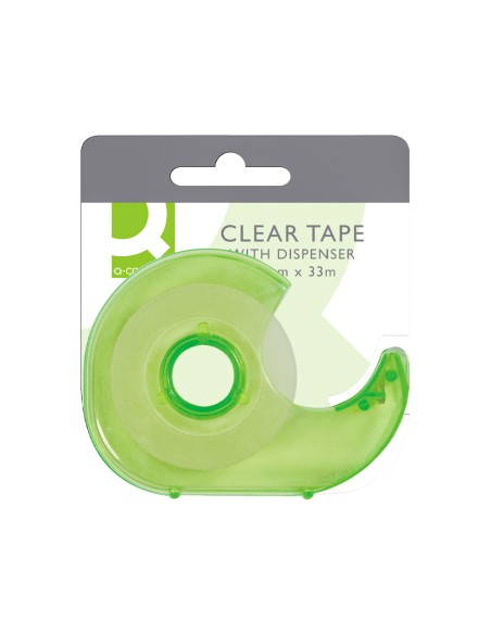Miniportarrollo q-connect para cinta de 33 m x 19 mm
