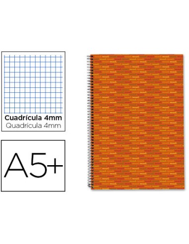 Cuaderno espiral liderpapel cuarto multilider...