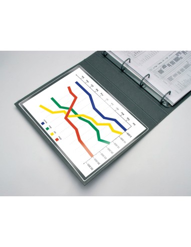 Funda autoadhesiva q-connect din a4 210x297mm...