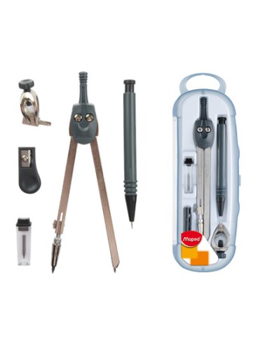 Compas maped start con con portaminas 0,5 mm en...