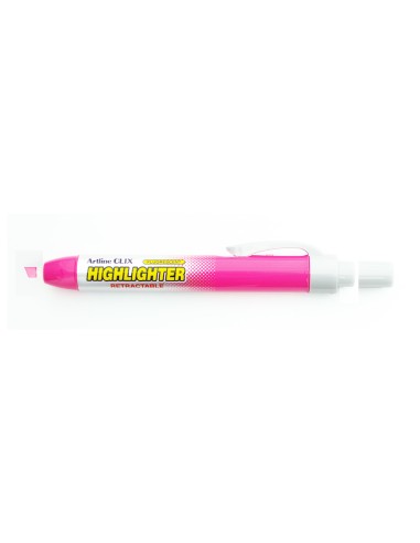 Rotulador artline clix fluorescente ek-63 rosa...