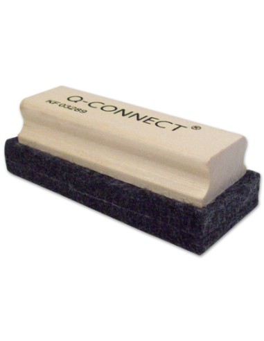 Borrador q-connect fieltro para pizarra 100x40 mm
