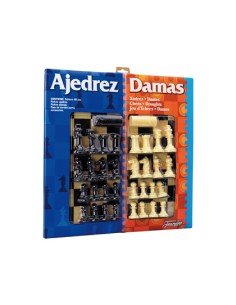 Ajedrez con damas tablero...