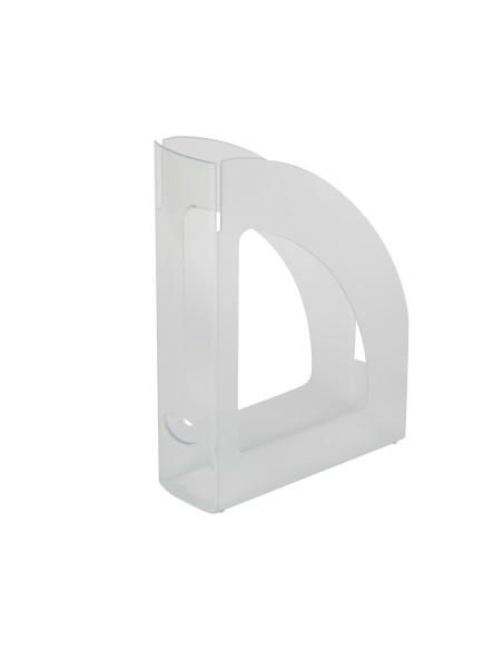 Revistero plastico q-connect transparente