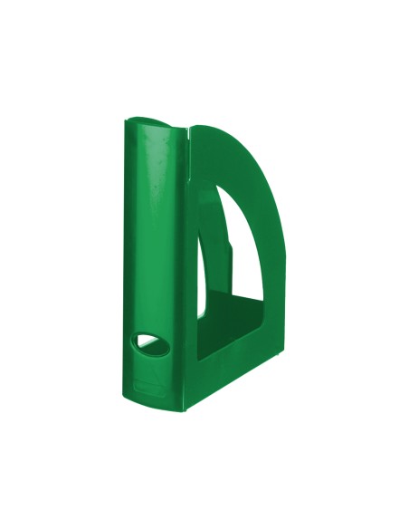 Revistero plastico q-connect verde opaco