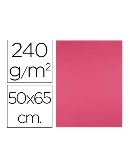 Cartulina liderpapel 50x65 cm 240g/m2 fucsia