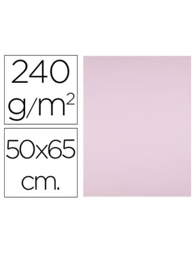 Cartulina liderpapel 50x65 cm 240g/m2 rosa